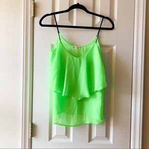 Neon Green Cami